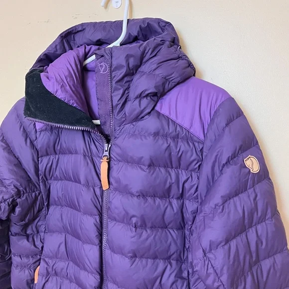 Fjallraven Keb Touring Down Puffer Jacket - Women's Size M - Purple - Picture 6 of 16